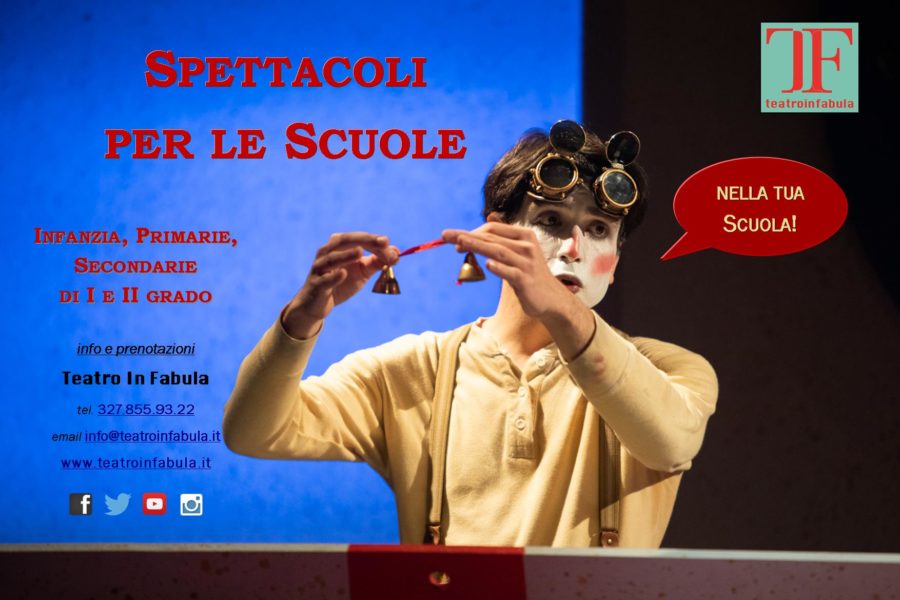 Teatro per le Scuole: si ricomincia!